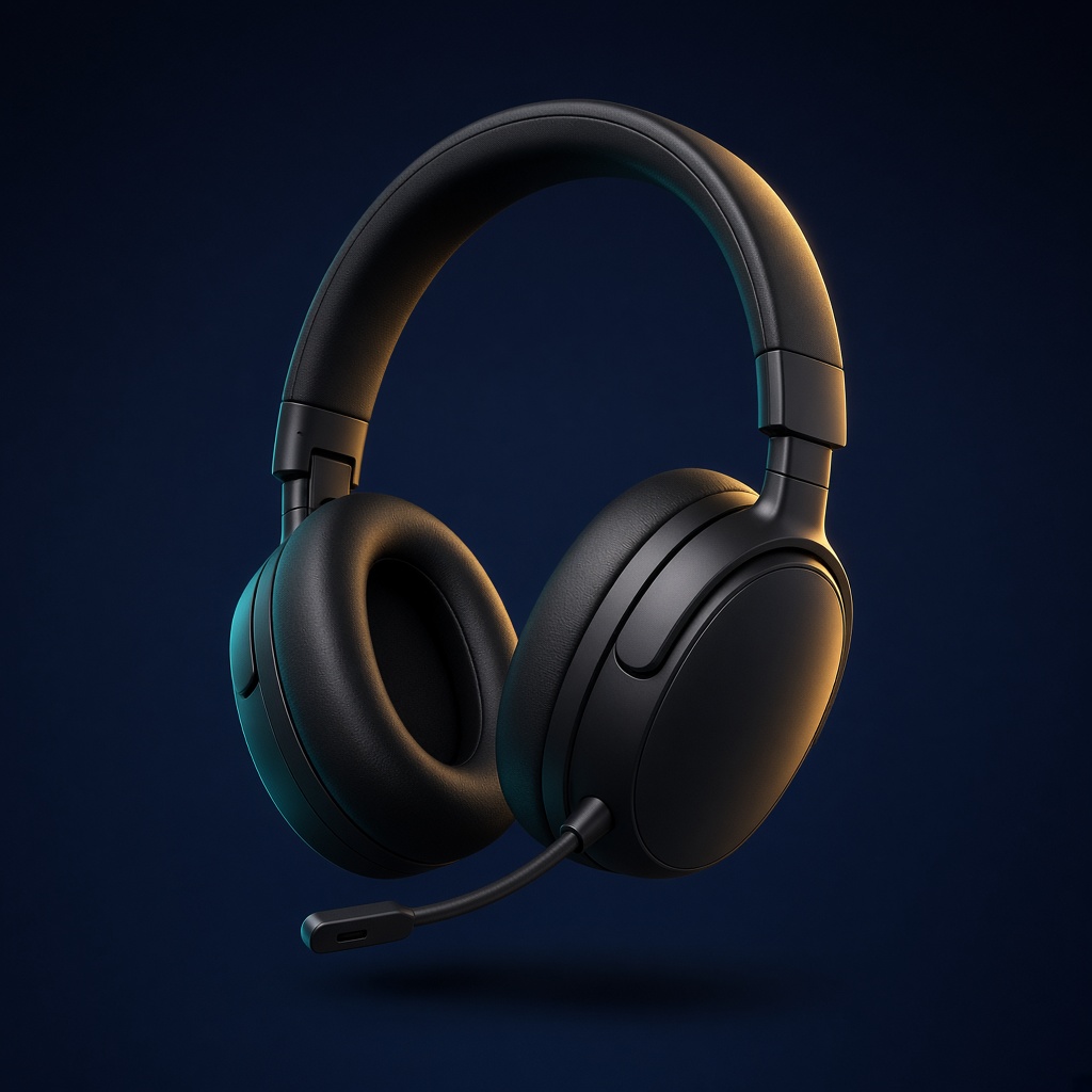 Casque fermé noir de compétition